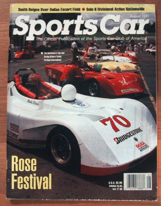 SPORTS CAR 1991 AUG - MID SEASON NATIONAL STANDINGS